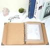10 Pcs A5 Binder Pockets 5.5 x 8.5 Inches Mini Binder Pocket 7-Hole Binder Pocket Folders Mini Binder Dividers Clear Binder Folders Envelopes