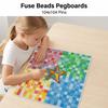 Heart Fuse Beads Pegboards 78x78/104x104Pins Fuse Beads Boards Beading Supplies