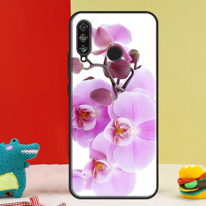 Orchid Flowers Colorful For Huawei Nova Y91 Y90 Y60 Y70 Y72 Y61 9 10 SE 12i 12s 11i 5T P60 Pro P20 P30 P40 Lite Case
