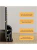 1m TPE Anti-Dust & Noise Reduction Door Bottom Seal, Triple Seal Design, Non-Slip Grooves, Windproof & Soundproof Door Draft