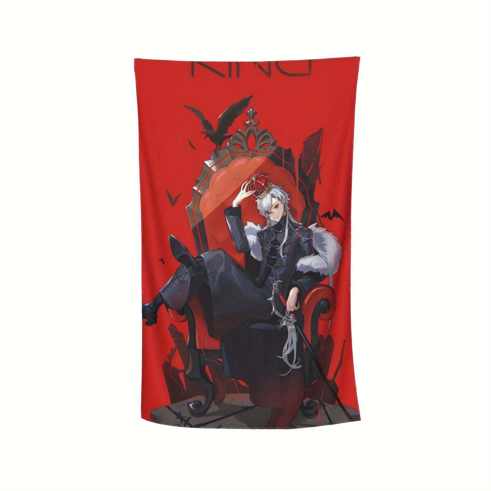 

Regal Anime King Bath Towel - Soft, Super Absorbent & Unique Design for Everyday Use & Perfect Gift for Anime Enthusiasts 50x100cm