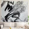 Tapestry Shrahala Graffiti Grunge White Wall