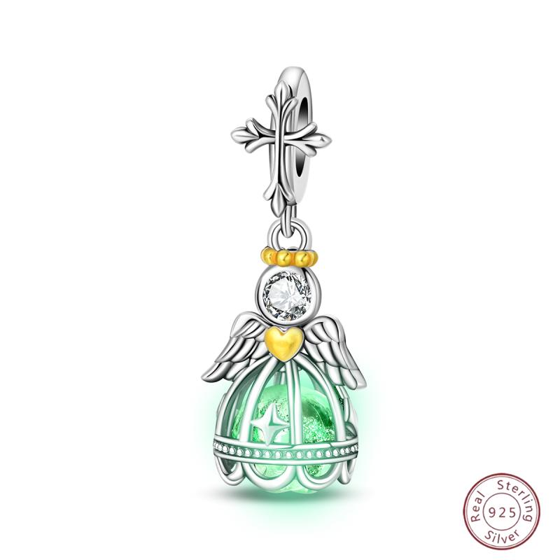 New Copper Charm Bead Mother'S Day Love Heart Family Charm Bead Pendant Fits Bracelet Womens Jewelry Gift