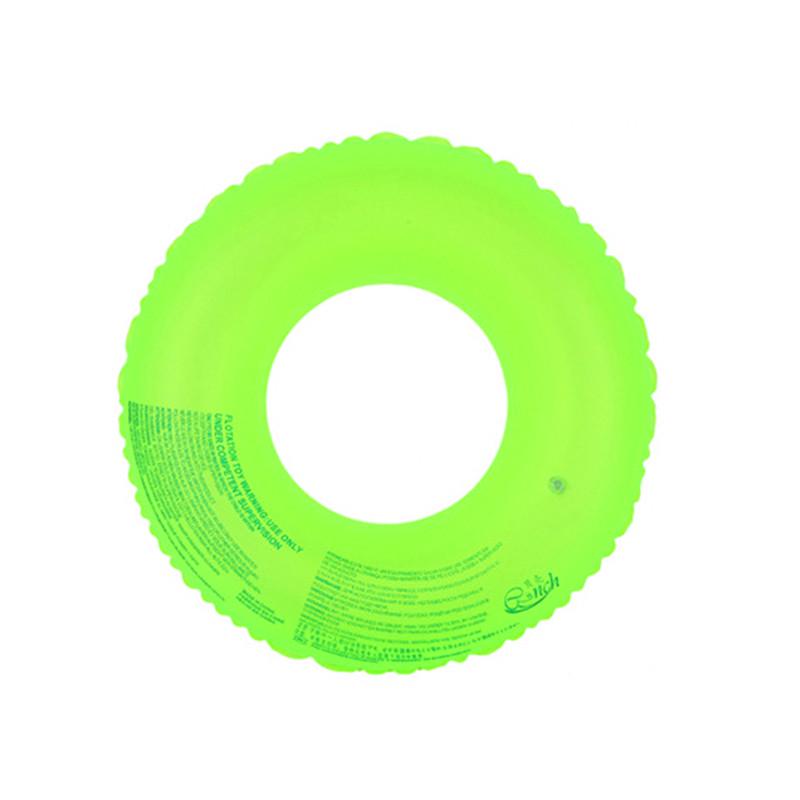 Piscina gonfiabile fluorescente circolare per adulti e bambini, in PVC, per sport acquatici, estiva, all'aperto, pontone, nuoto