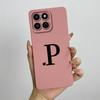 Funda for Honor 200 Smart Case Camera Lens Protection Cute Letters Silicone Shockproof Phone Cover for Honor 200 Smart 5G Capa