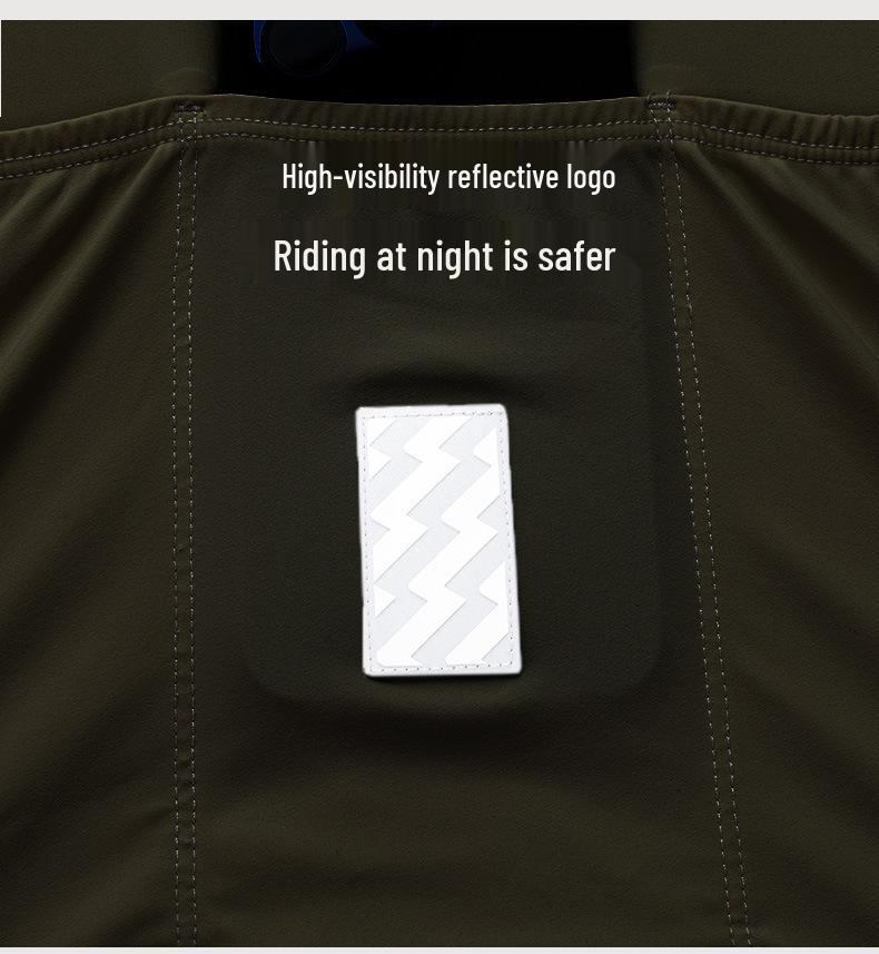 Lampara 2024 Eco-Friendly Men's Cool Cycling Jersey – Sweat-Wicking, Long Sleeve & Road Bike Ready