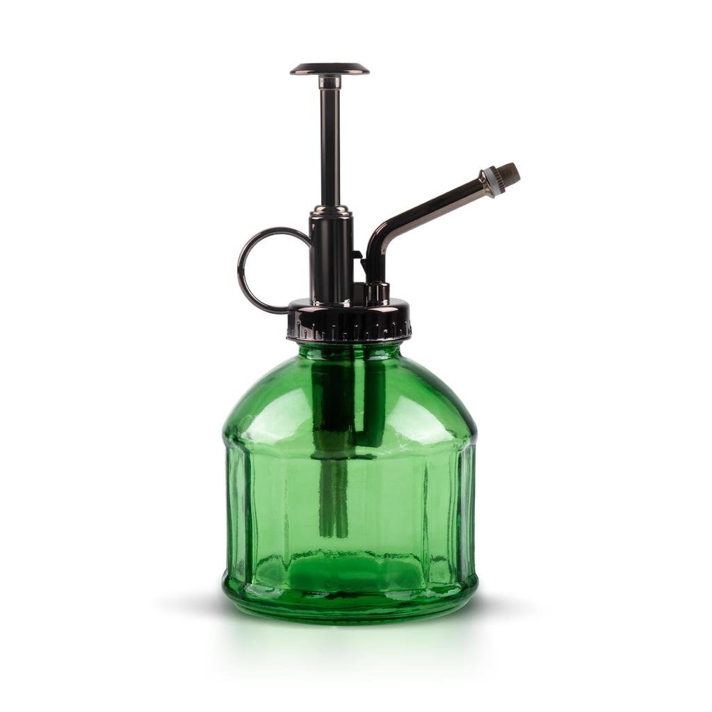 SinRenn Glass Watering Can, 250ml, for Houseplants, Gardening, Cleaning, Ultra-Fine Mist, Home Decor, Plants, Gift, Glass Liquid Spray Bottle,