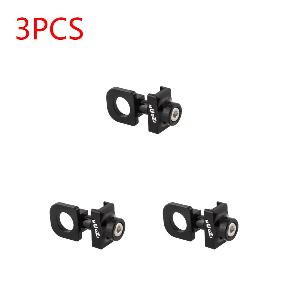 1-10pcs Single Speed Bicycle Chain Tensioner Adjuster Aluminum Alloy Bicycle Chain Fastener Fixed Bike Bolt Screw Accessories