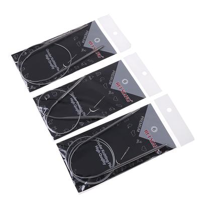 11Pcs/Set 43/65/80Cm Stainless Circular Knitting Needles Size 6-16