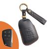 High-End Retro Leather Key Cover for Buick Envision with Buckle Protection