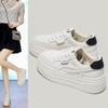 Little White Shoes Women's Summer New Thick-soled Muffin Board Shoes Versatile Basic Four-season Casual Sports Shoes Women's