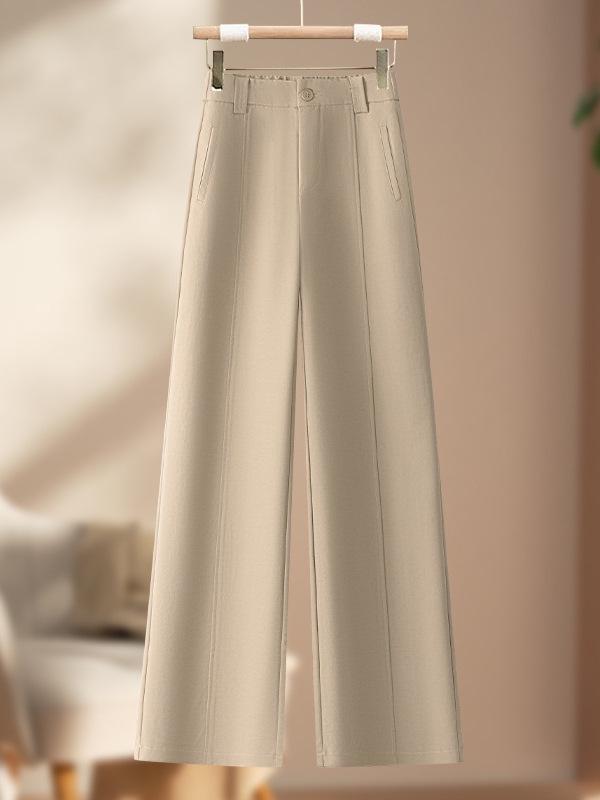 Chic Versatile Wide-Leg Pants for Women - 2026 Spring/Summer Bestseller Loose & Slimming Trousers