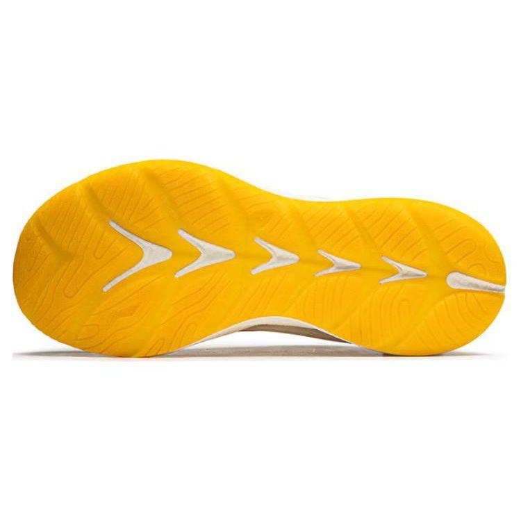 Li Ning Arc CRC Non-Slip Low-Top Running Shoes Men Sneakers Yellow White AZGU005-2