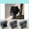 Trendy Fashionable Bucket Bag Beautifully Designed Unique Shoulder Bag For Everyday Use In Black Silver