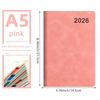 A5 2026 Planner Book Professional Academic Daily Organizer  Business Planner