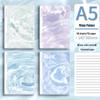 A5 Portable Thickened Notebook with Plastic Cover - Ideal for Students and Office Use