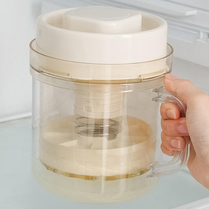 New Creative Portable Practical Yogurt Filter Food Strainer Filter Screen Cold Extraction Whey Separation Tools Cheese Moisture6