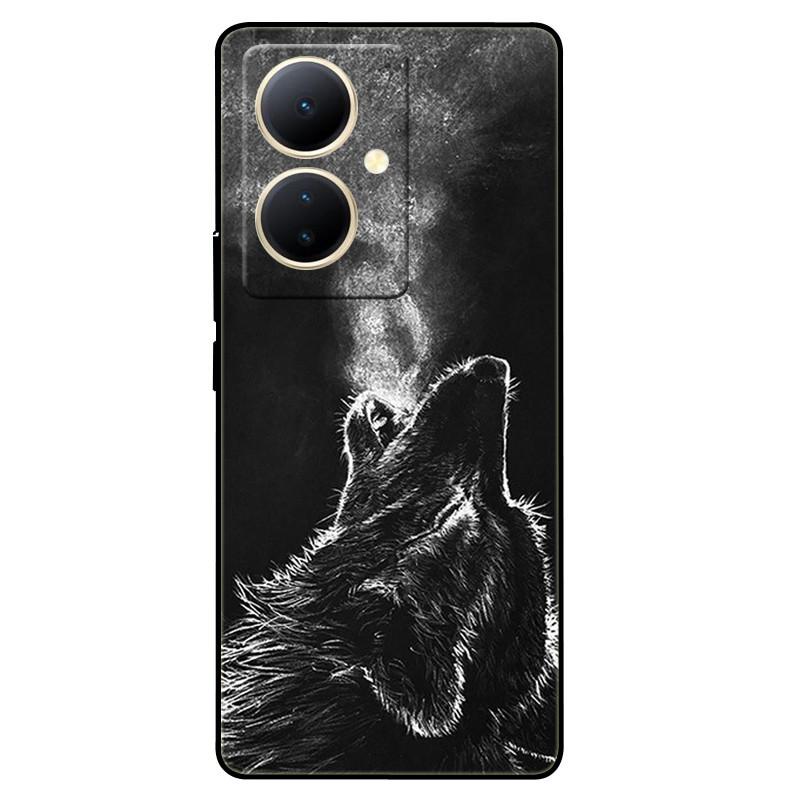 For Vivo V29 Lite 5G Case Global TPU Silicone Wolf Lions Phone Shell For VIVO V29 LITE 6.78 Funda On V29Lite Cat Animals Covers