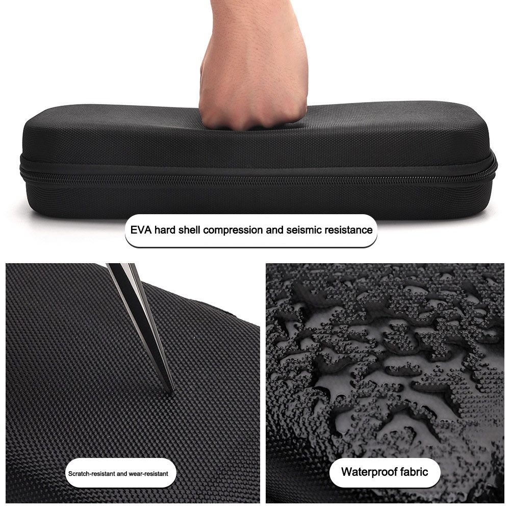 NEW Shockproof Beard Trimmer Organizer Hard Shell Waterproof Shaver Bag Large Capacity Razor Travel Case Home Storage