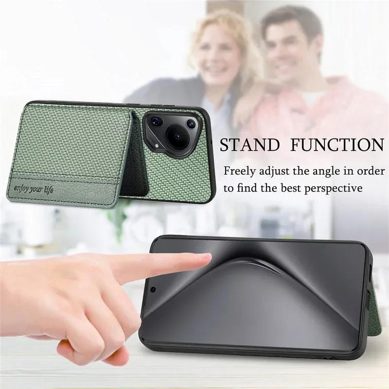 Case for Huawei Pura 80 Ultra 80 Pro+ Wallet Card Holder Leather Phone Cover for Pura 80Pro Plus Flip Magnetic Stand Bag Cases