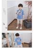 Kinder Baumwoll-Leinen Hanfu Set: Kurzarm & Shorts, Tang-Anzug Antikes Kostüm für Jungen & Mädchen - Zweiteiliges Performance-Outfit