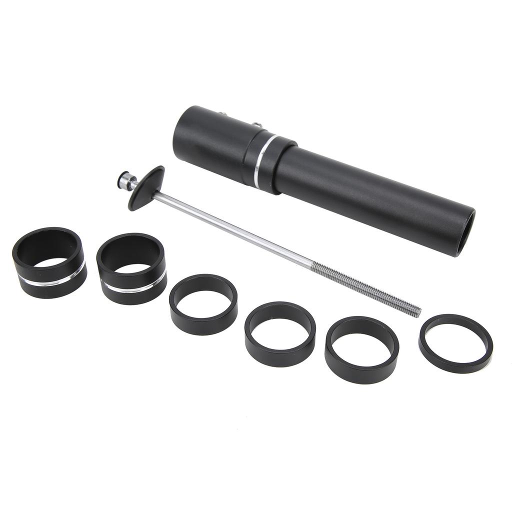 ENLEE Bike Stem Riser Fork Stem Extender Aluminium Alloy Bicycle Handlebar Head Up Adapter for Mountain Bike180mm