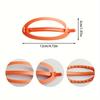 Elegant Solid Color Twist Hair Clip Simple, Versatile Oval Design with Hollow Detail for Women, One piece, Hair Clip