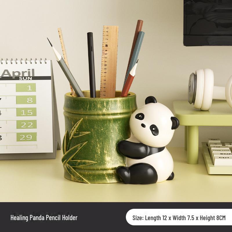 

Сувенирная ручка-подставка «Панда» из Чэнду — креативный культурный подарок для учителей и выпускников