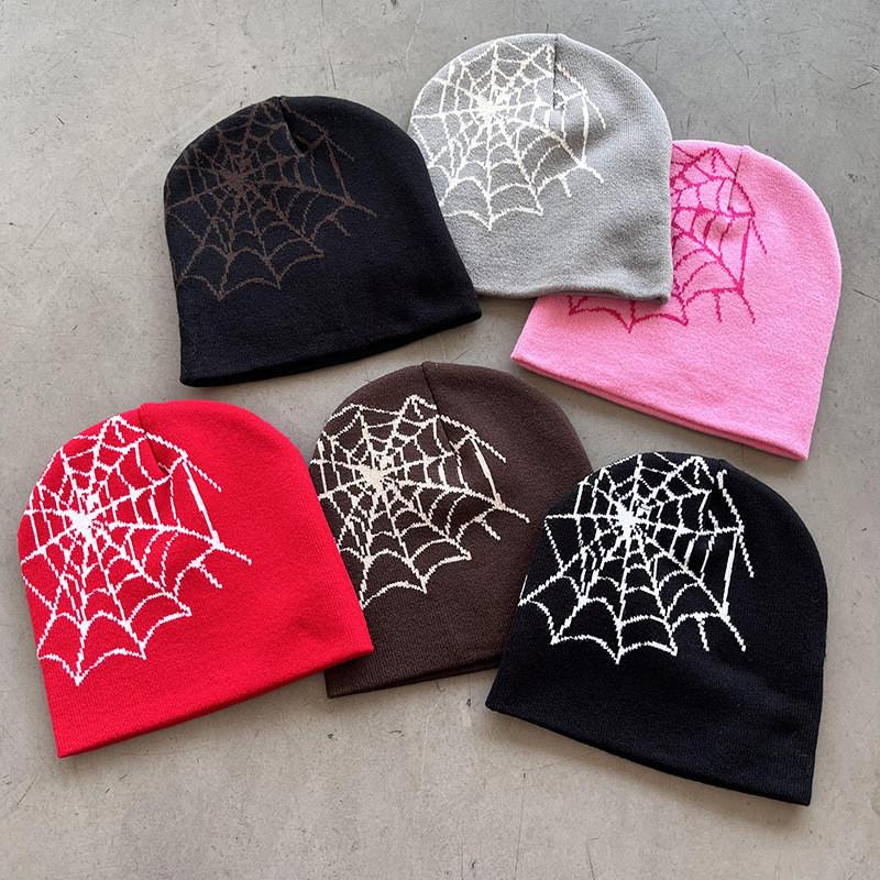 Visions Letters Grvty Knit Beanie Hats Winter Embroidered Casual Streetwear