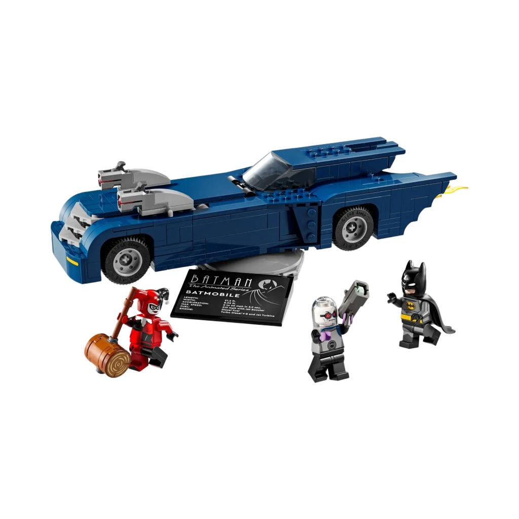 Lego DC Comics Batman Batman with the Batmobile vs. Harley Quinn and Mr. Freeze