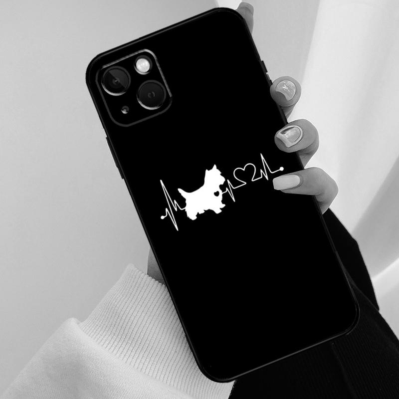 

West Highland Terrier Westie Phone Case For iPhone 17 Pro Max 16 15 11 13 12 14 Pro Max mini 15 16 Plus 16e 17 Air Cover iPhone 16 Plus