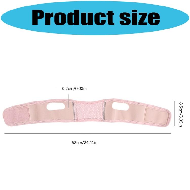 Portable Face Shape Enhancer Bands with Adjustable Design Double Chin Reducer Mask for Firming Effect