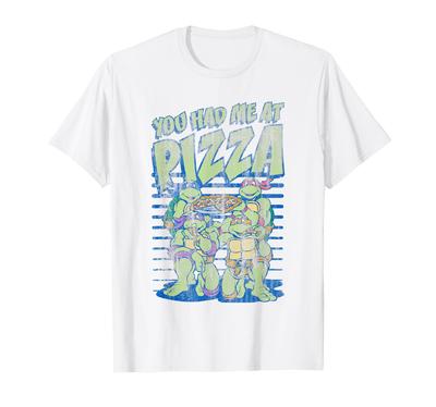 Teenage Mutant Ninja Turtles You Had Me At Pizza Distressed T-Shirt