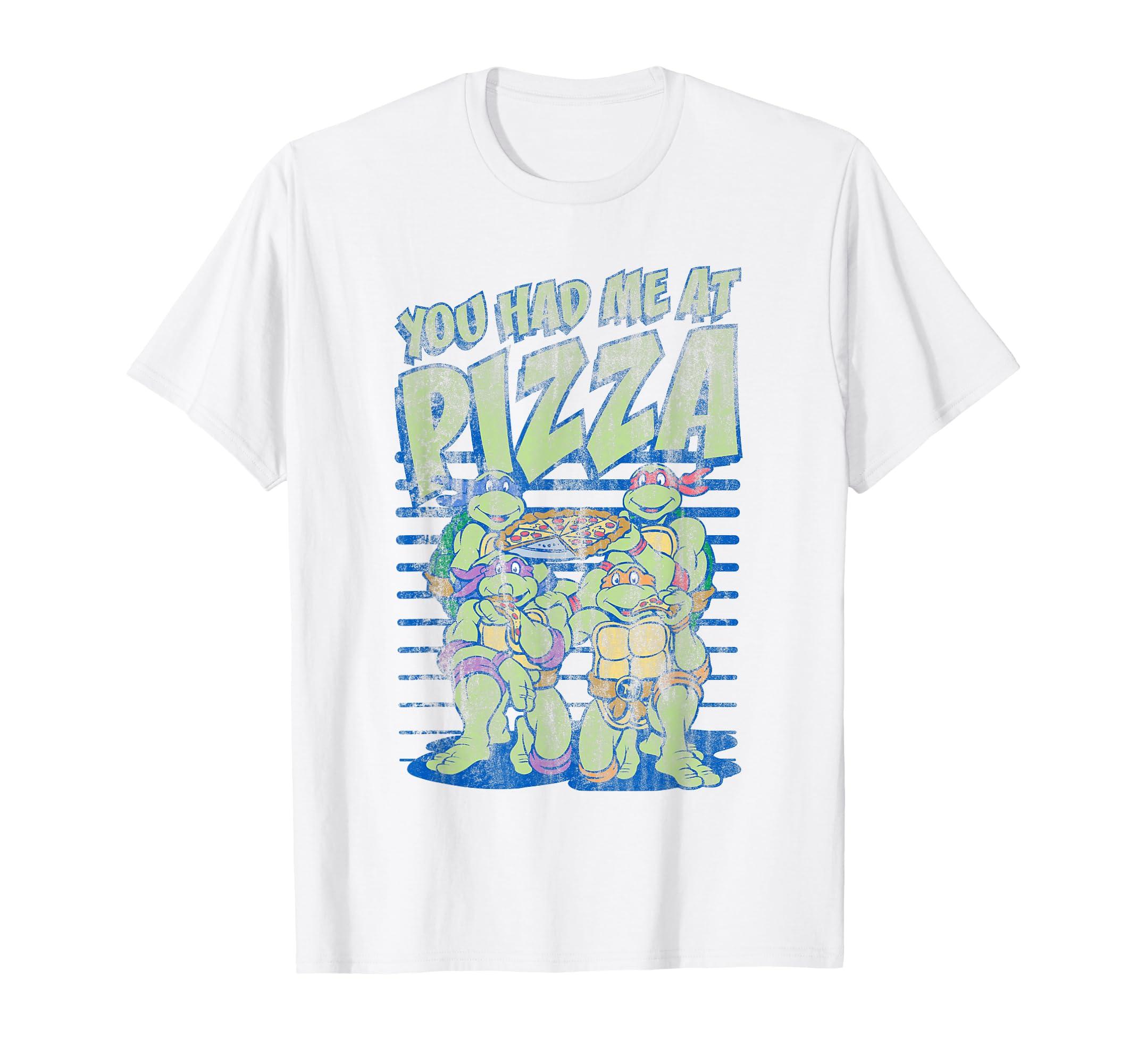 

Teenage Mutant Ninja Turtles You Had Me At Pizza Distressed T-Shirt