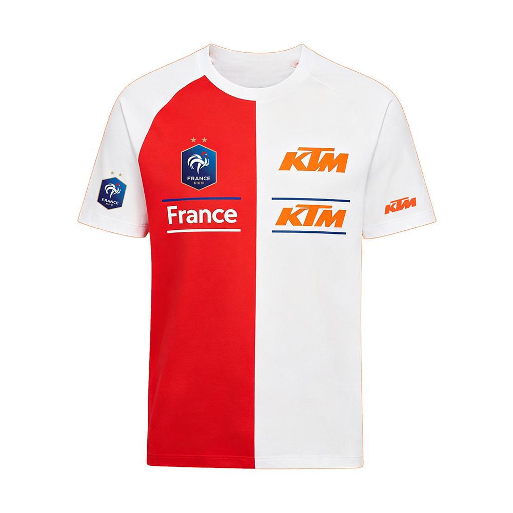 KTM France 2026 World Cup Football Jersey KTM Co-branded T-shirt for Men