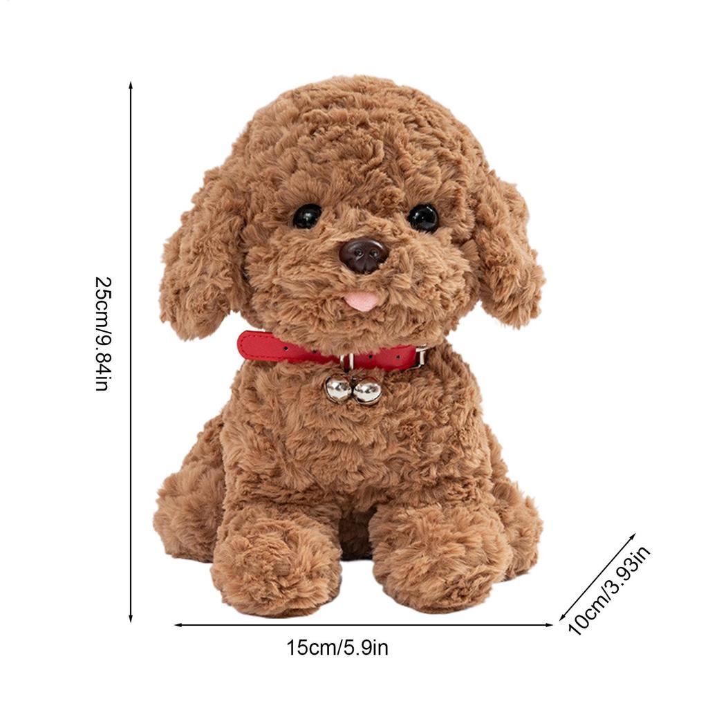 Robot Puppy Dog Interactive Robot Puppy Plush Toy - Realistic Moving, Talking Electronic Pet Dogs for Kids, Boys, Girls, Teens