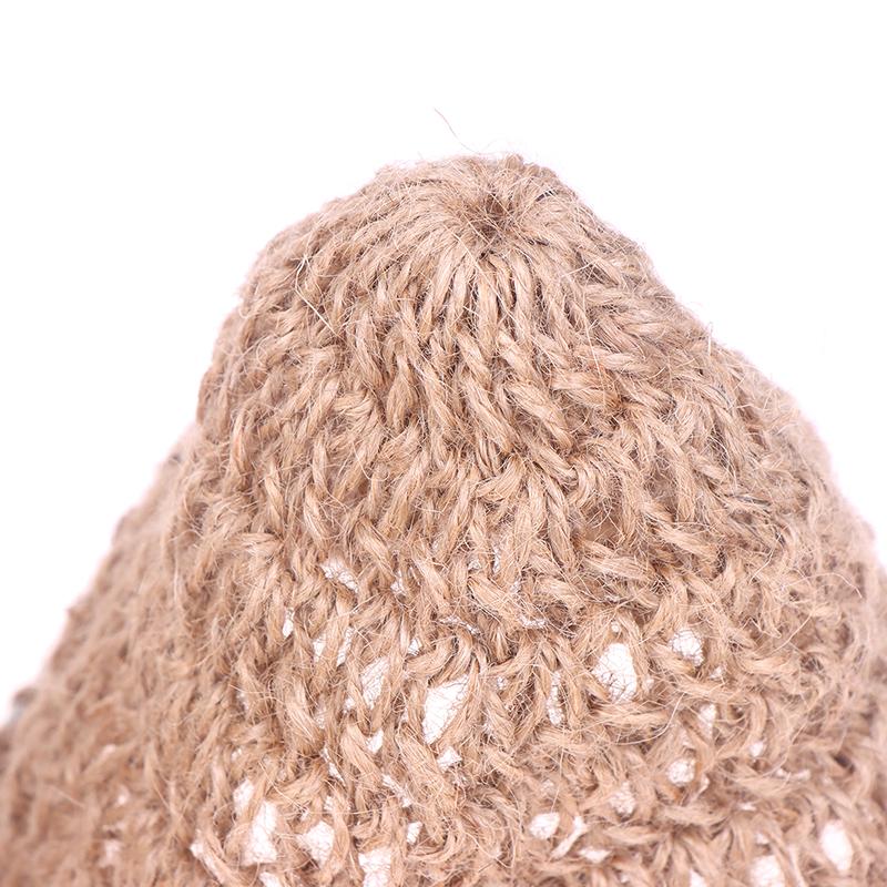 Handmade Weave Jute Rope Lampshade Bohemian Style Hanging Lamp Shade For Home Restaurant Pendant Light Cover Decorations
