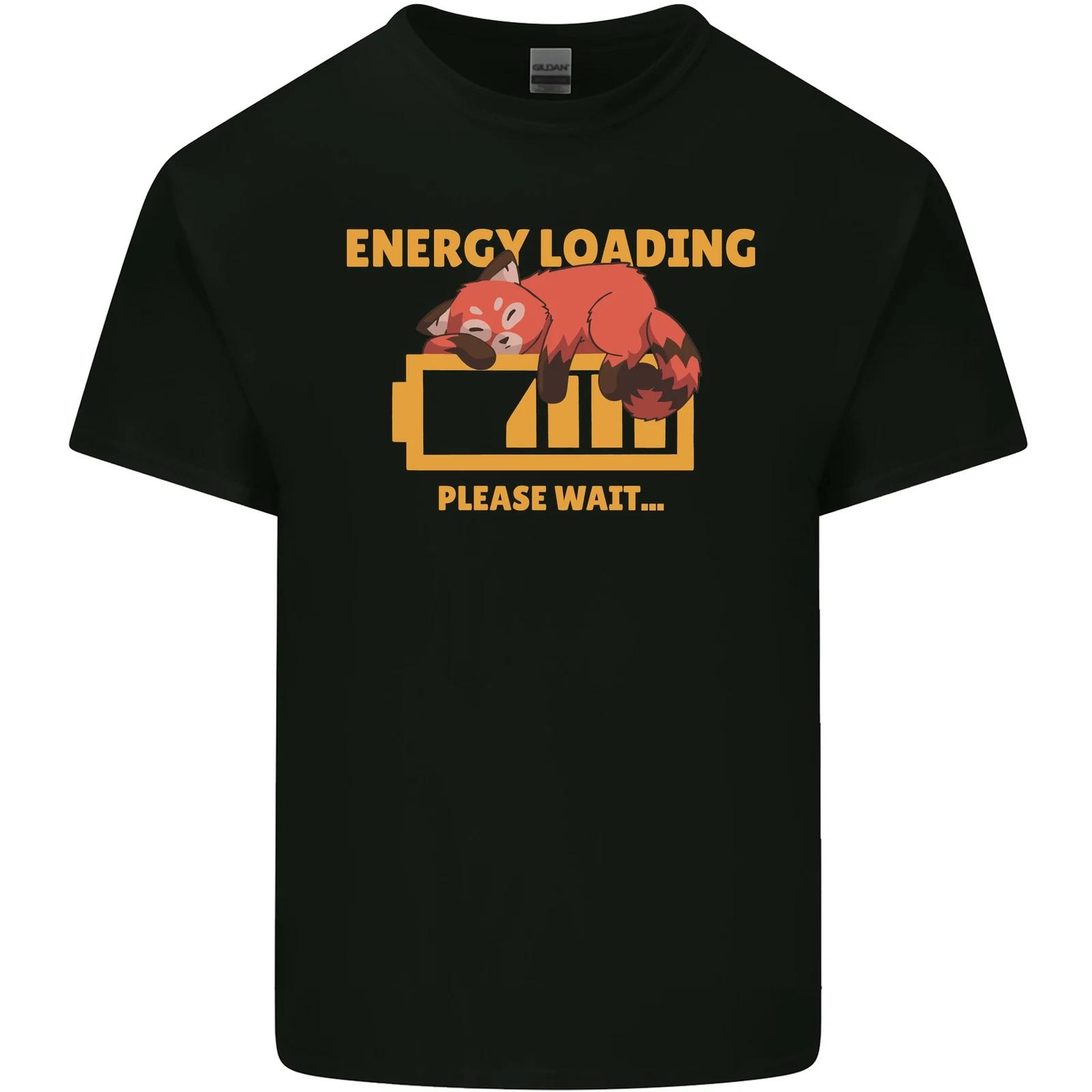 Sleeping Fox Energy Funny Lazy Anti-Social Kids T-Shirt Childrens M