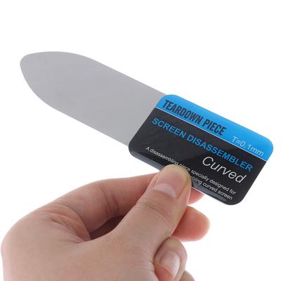 Ferramenta de abertura de tela de LCD de cartão de aço inoxidável Ferramenta de desmontagem de telefone celular