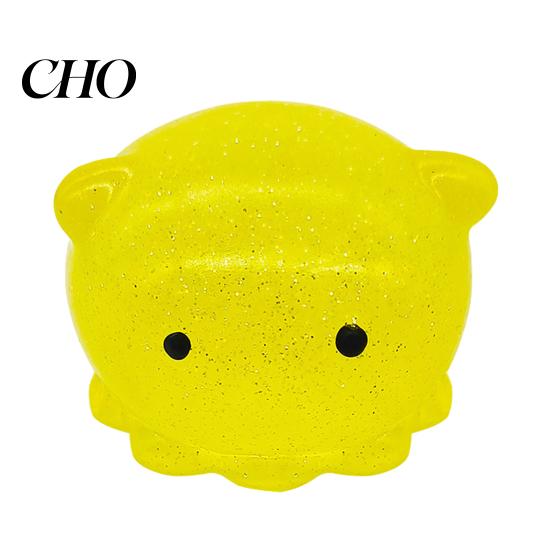 Kids Stress Relief Toy Mini Glitter Animal Squeeze Toy, Whale Hedgehog Dolphin Crab Rabbit Gadget Pinch Anxiety Stretchy Ball, Party Favors