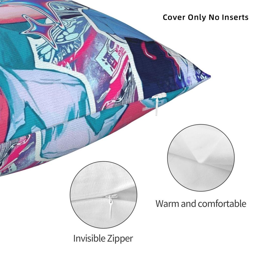 Manga The Summer Hikaru Died Pillowcase Polyester Cushion Cover Decoration Anime Pillow Case Cover Seat 40*40Cm