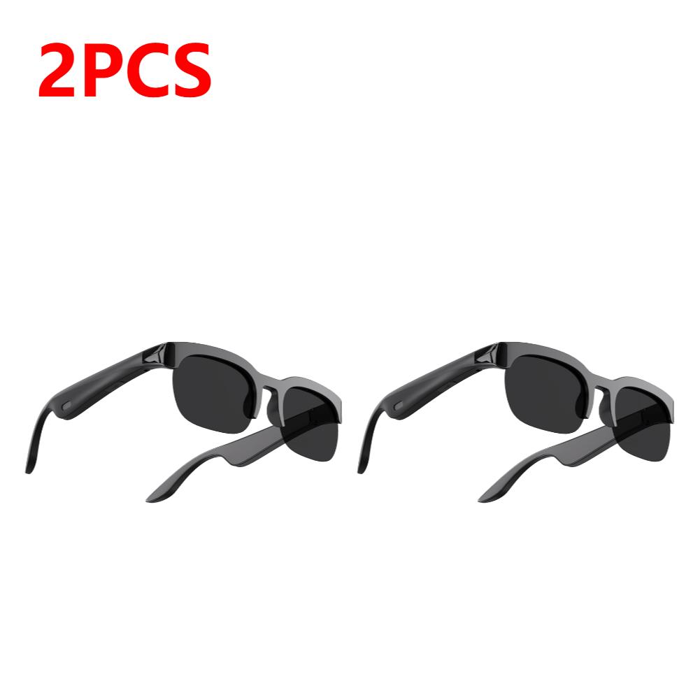 3 In 1 Smart Glasses Men Women WiFi Bluetooth Music Call Translator Sunglasses UV Protection Outdoor Sports Headphones Glasses