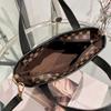 Women's bag, new spring and summer temperament, retro oblique span bucket bag, a portable underlay flower bucket