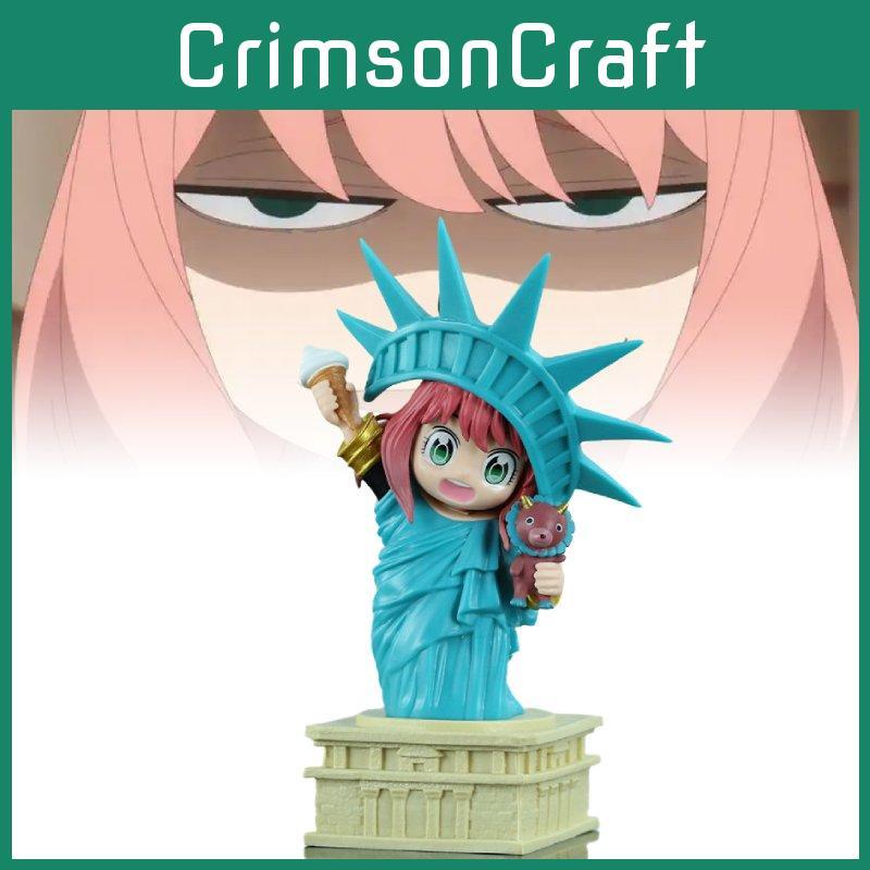 Cosplay Statue Anya Of Liberty Toy Pvc Model Desktop Decoration Gift