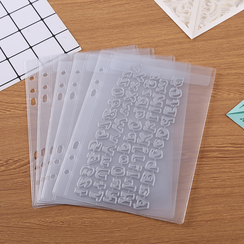 DIY Scrapbook Cutting Die Storage Book For Document Postcard Bank Planner Sticker Album Inner Pages Cover Holder Organizer Bookl