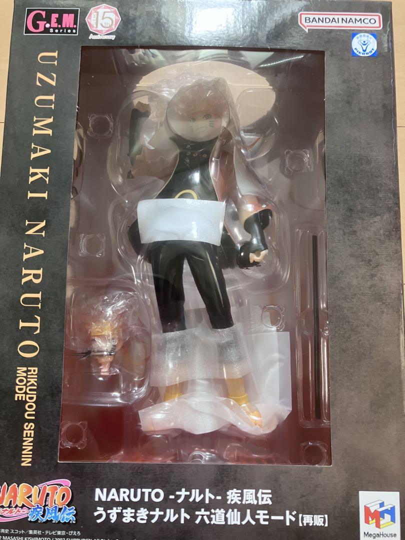 

[USED] Naruto GEM Series Uzumaki Naruto Six Paths Sage Mode Figure