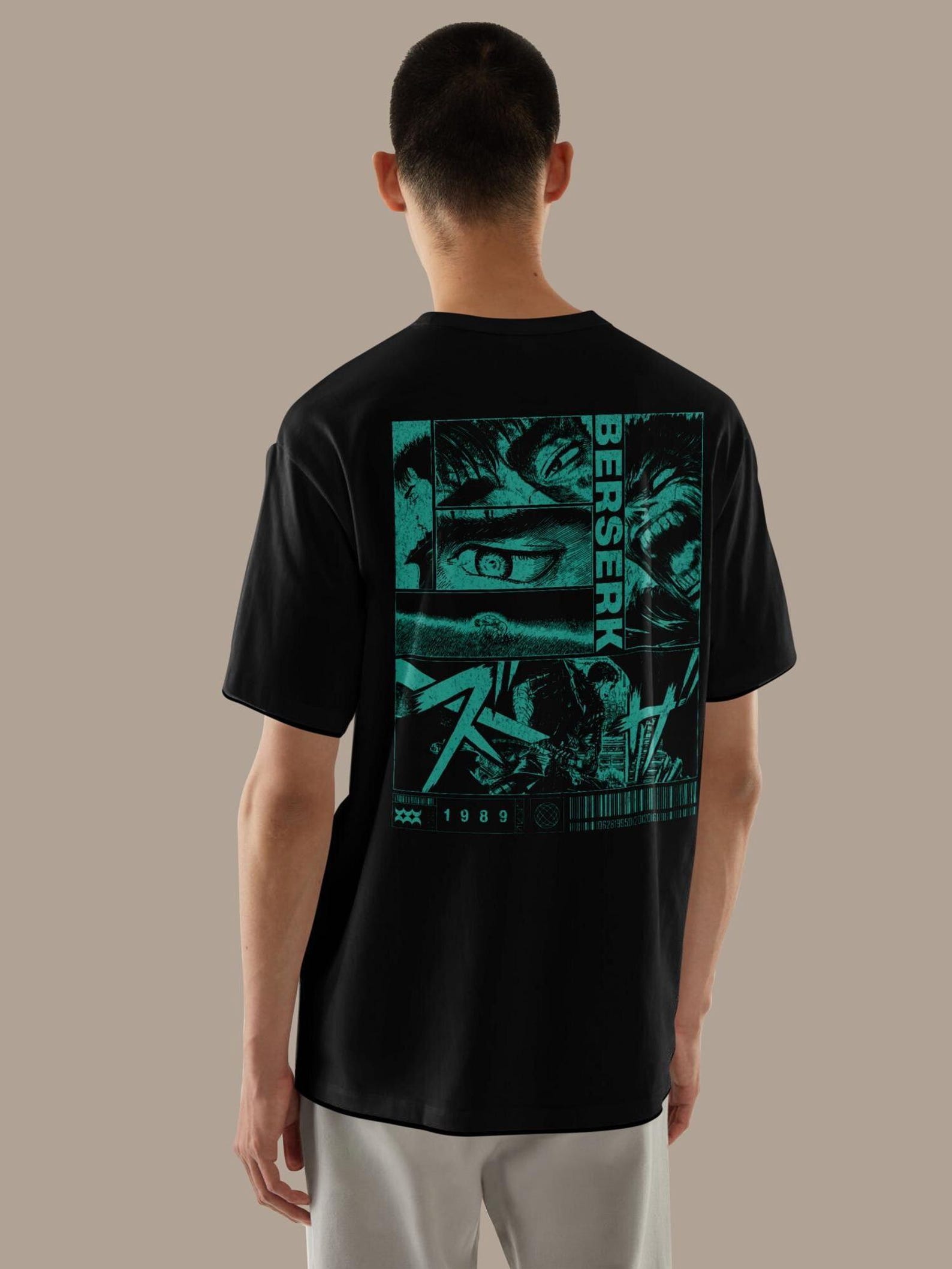 Vintage Berserk Tee. Anime T-Shirt: Retro Manga Streetwear M