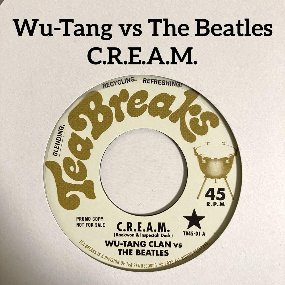 

[USED] Wu-Tang vs The Beatles / C.R.E.A.M. 7 inch