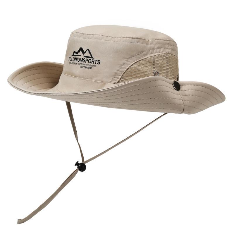 Sunscreen hat men's summer sun hat outdoor climbing sun new breathable bucket hat fishing hat women