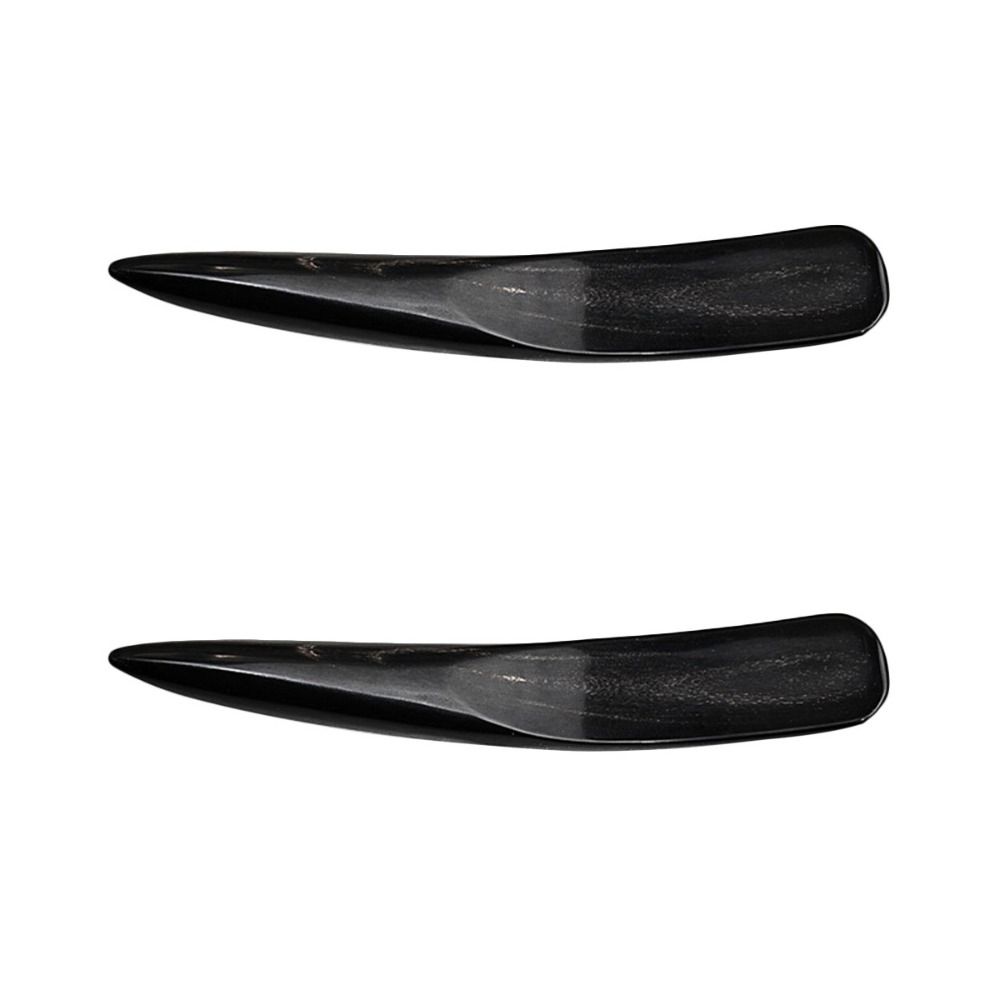 SPA Massage Scraping Bar Black Buffalo Horn Meridian Massage Stick Horn Scraping Tool  Women